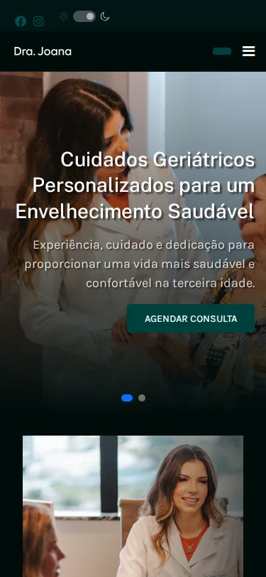 Dra. Joana — versão mobile
