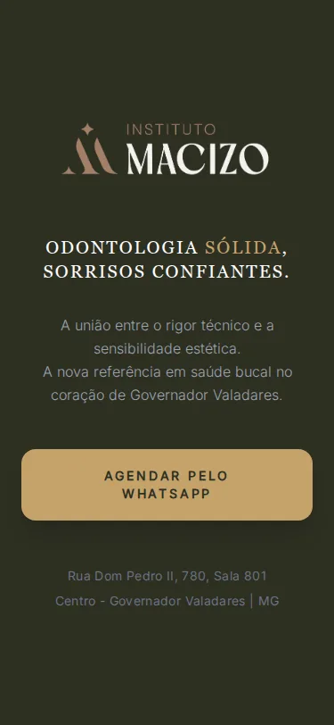 Instituto Macizo — versão mobile