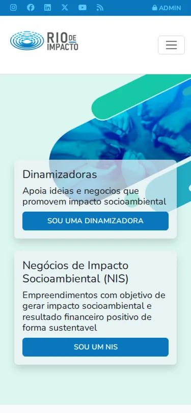 Rio de Impacto — versão mobile